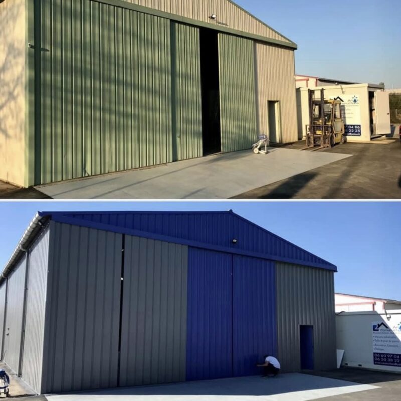 Nettoyage et traitement de toiture et façade Thann 2