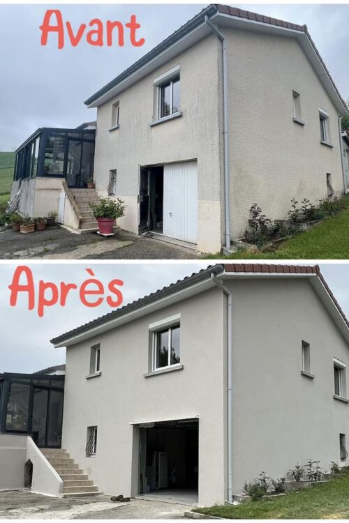 NETTOYAGE_TRAITEMENT_TOITURE_FACADE1 500X750 | Les Compagnons du Patrimoine Nettoyage et traitement de toiture et façade pour une meilleure durabilité à Saint-Louis près de Colmar Mulhouse 1