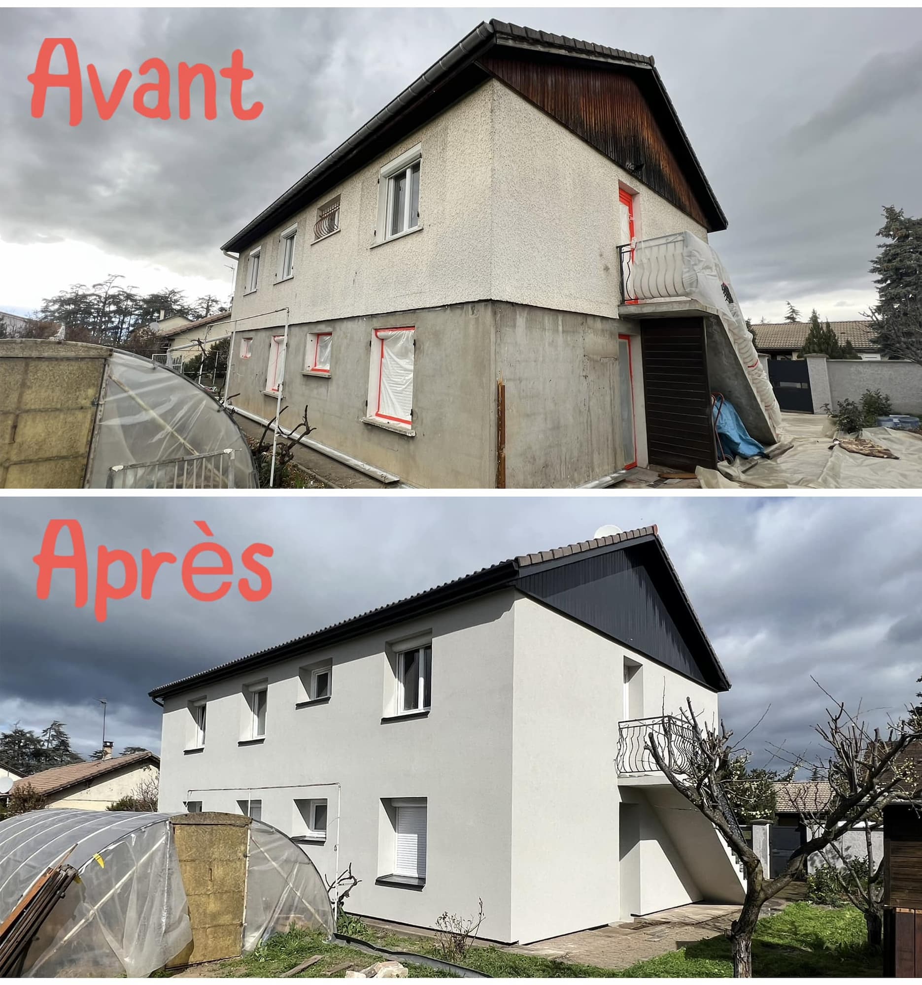 Ravalement de façade professionnel pour une façade revitalisée à Saint-Louis proche d&#8217;Illzach et Colmar Wittenheim 0