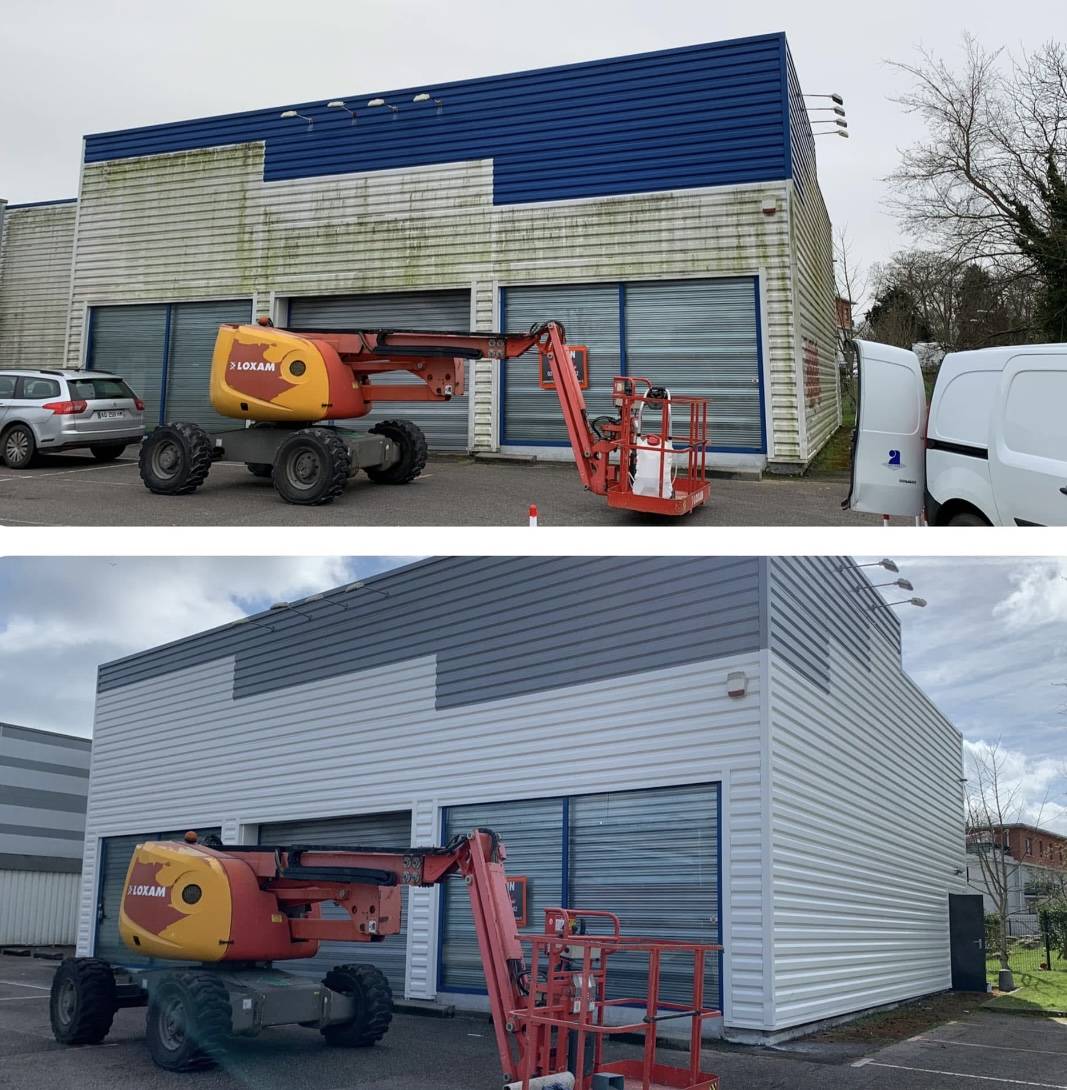 Ravalement de façade professionnel pour une façade revitalisée à Saint-Louis proche d&#8217;Illzach et Colmar Guebwiller 2